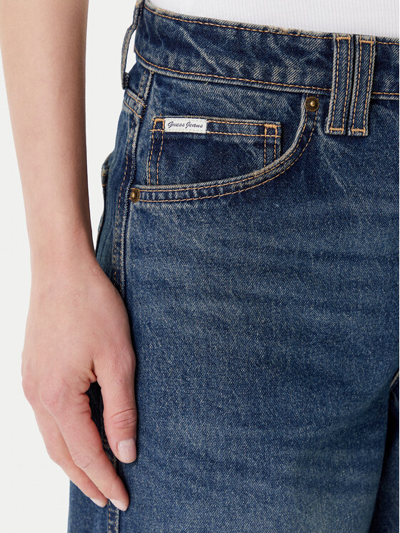 Guess Jeans Guess Jeans Traperice W5BA2X D5M4E Tamnoplava Regular Fit