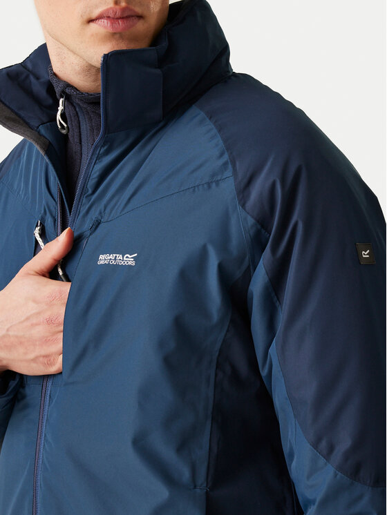 Regatta Regatta Дощовик Winter Calderdale II RMP396 Голубий Regular Fit
