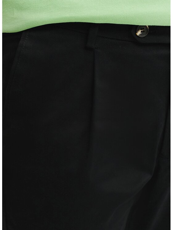Pako Lorente Pako Lorente Spodnie materiałowe P25SF-WX-015 Czarny Classic Fit
