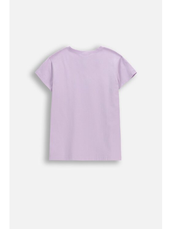 Coccodrillo Coccodrillo T-Shirt WC6143202VGA-016 Fioletowy Regular Fit