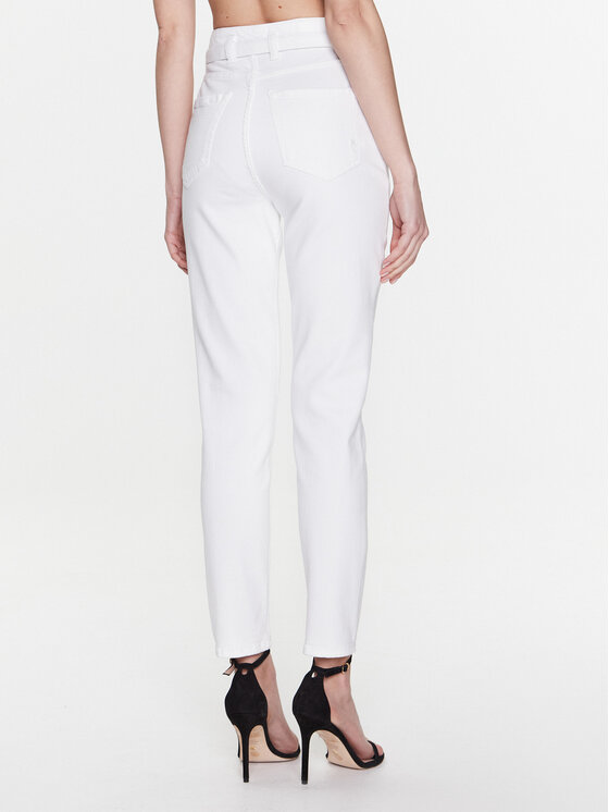 PINKO Pinko Traperice Susan 100161 A0FQ Bijela Skinny Fit