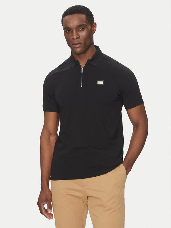 KARL LAGERFELD KARL LAGERFELD Polokošile 745020 552221 Černá Regular Fit