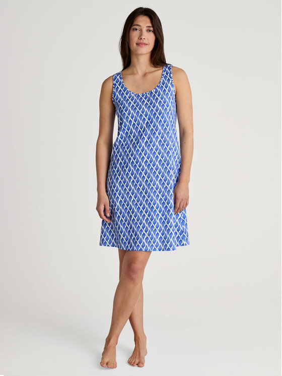 Calida Calida Noční košile 33253 Modrá Comfortable Fit