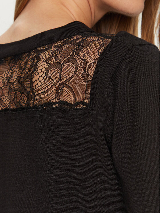 Artigli Artigli Kardigan ACMA000068 Czarny Regular Fit