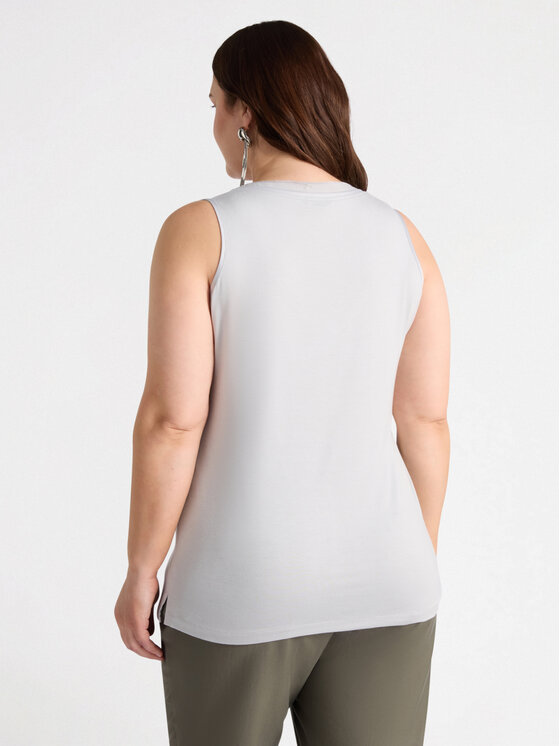 Fiorella Rubino Fiorella Rubino T-shirt G478L008279N013 Grigio Regular Fit