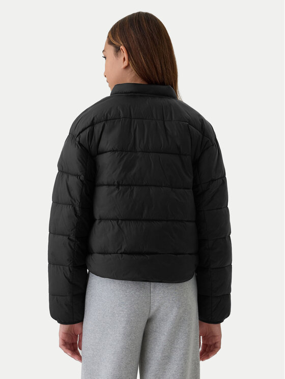 Gap Gap Μπουφάν μεταβατικό 524053-00 Μαύρο Regular Fit