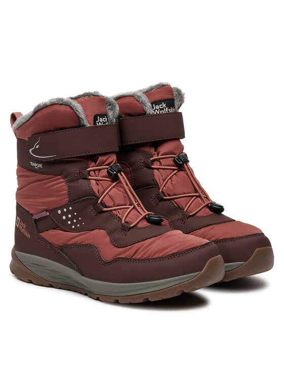 Jack Wolfskin Jack Wolfskin Śniegowce Polar Bear-G Texapore High Vc K A62143 Brązowy