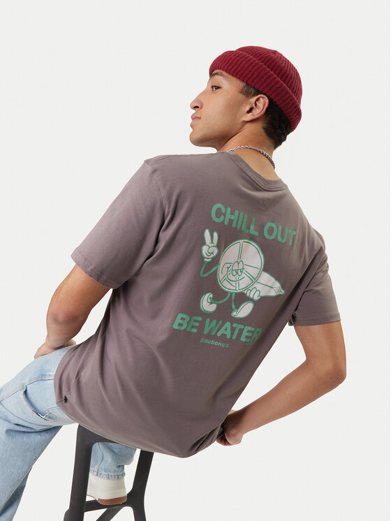 Billabong Billabong T-Shirt Gimmicks EBYZT00363 Μωβ Regular Fit