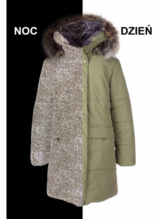 Lenne Lenne Płaszcz 22365-5203 Zielony Regular Fit