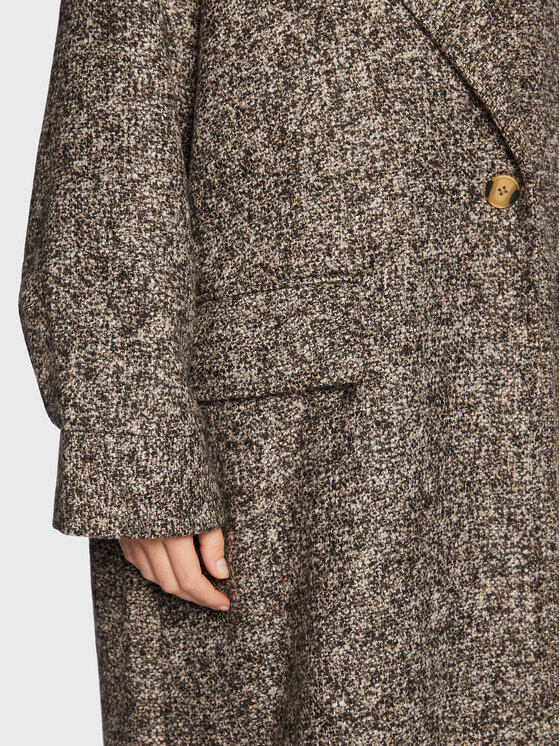 Gina Tricot Gina Tricot Prijelazni kaput Dagny 17762 Smeđa Relaxed Fit