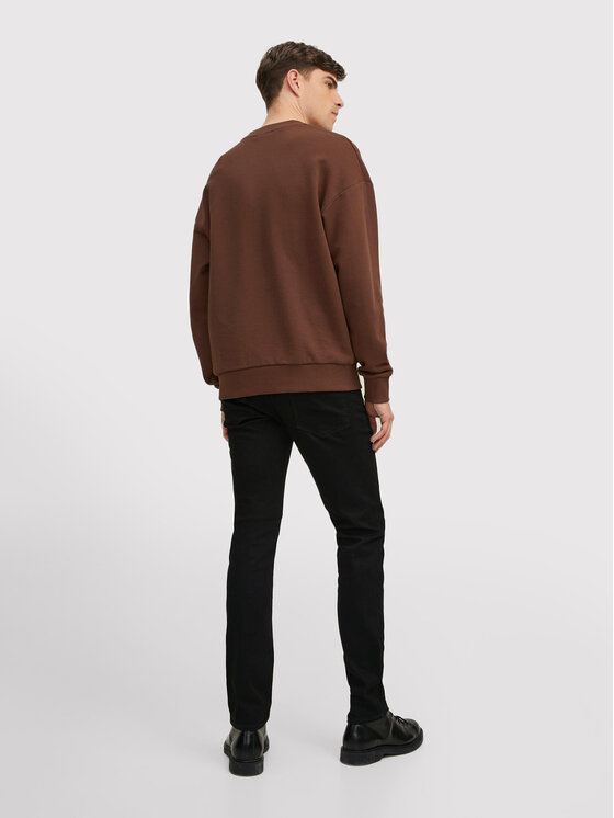 Felpa Blakam 12206439 Marrone Oversize