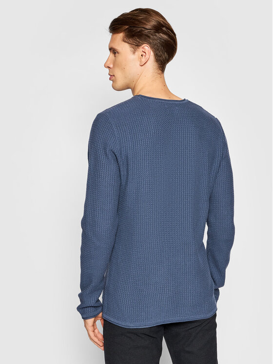 Maglione Carlos 12179861 Blu scuro Regular Fit