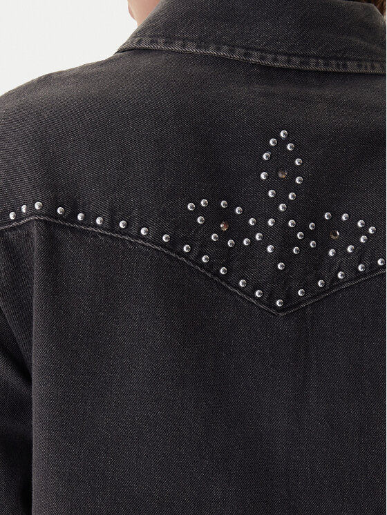 Levi's® Levi's® camicia di jeans Western 16786-0108 Nero Regular Fit