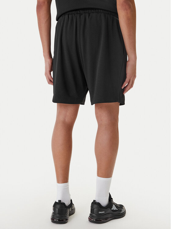 Kappa Kappa Pantaloni scurți sport Authentic Sumit 342286W Negru Regular Fit