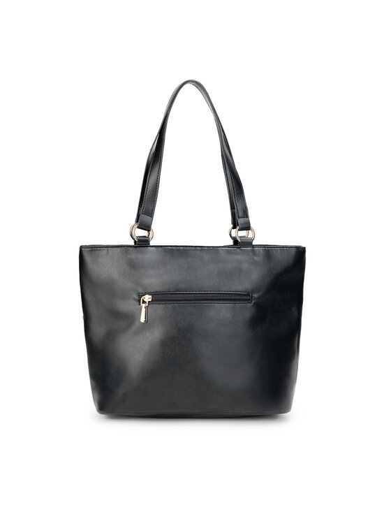Monnari Monnari Handtasche TORIMP0-24J-BAG4800-KM20D000-R00 Schwarz