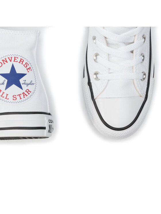 Converse Sneakers aus Stoff Ctas Hi 165696C Beige