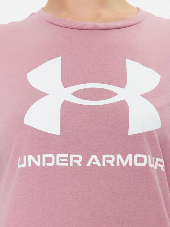 Under Armour Under Armour T-Shirt Ua W Sportstyle Logo Ss 1356305 Różowy Loose Fit