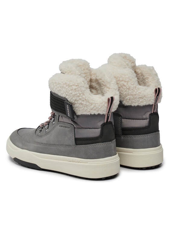 Geox Geox Ботуши J Bunshee Pg Girl B J36HSA 0MEFU C1006 D Сив