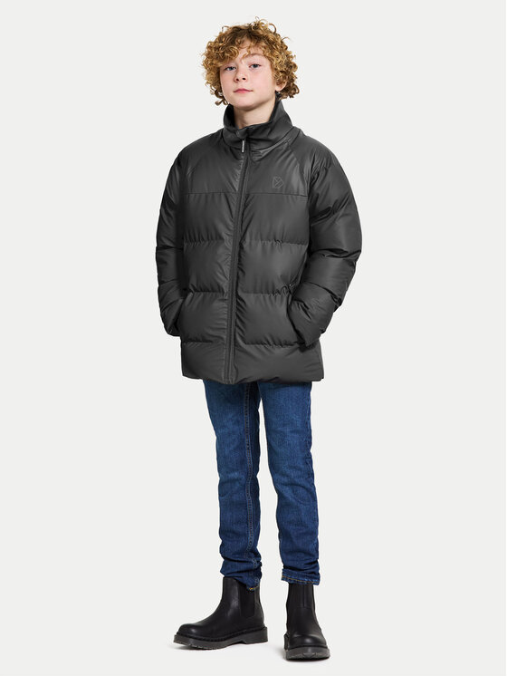 Didriksons Didriksons Μπουφάν χειμωνιάτικο Mega 505364 Μαύρο Regular Fit