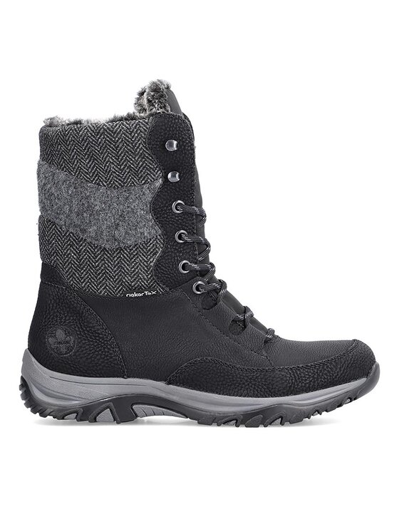 Rieker Rieker Lumesaapad M9643-01 Must