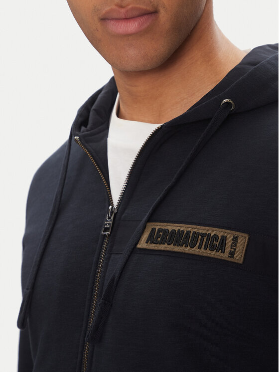 Aeronautica Militare Aeronautica Militare Bluza 251FE2013F585 Granatowy Regular Fit
