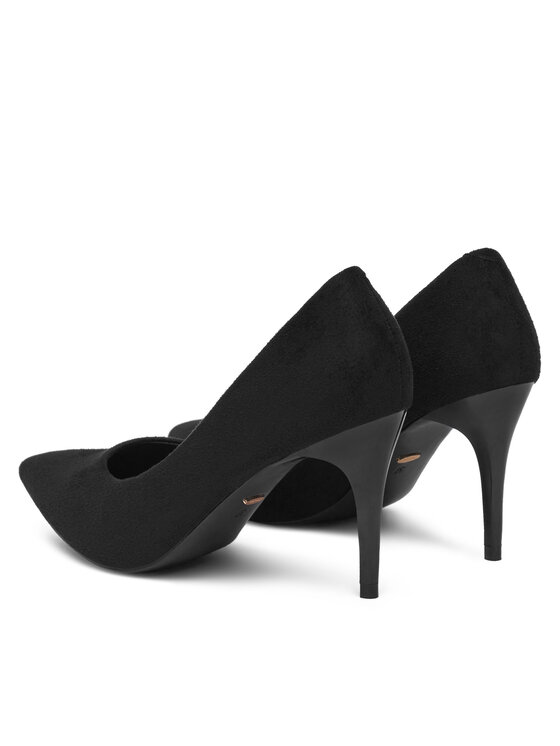 DeeZee DeeZee Pantofi cu toc subțire DZ002 Negru