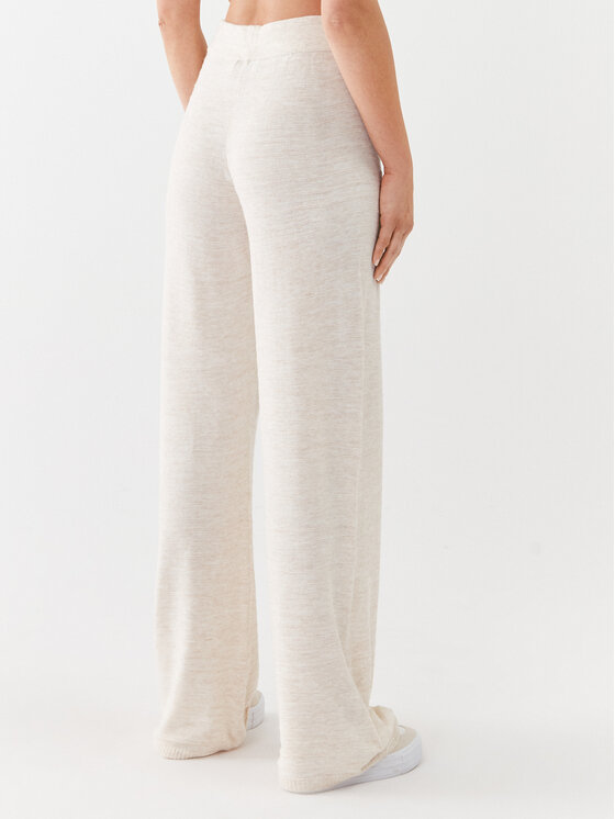 ONLY ONLY Pantaloni in maglia 15294501 Beige Wide Leg