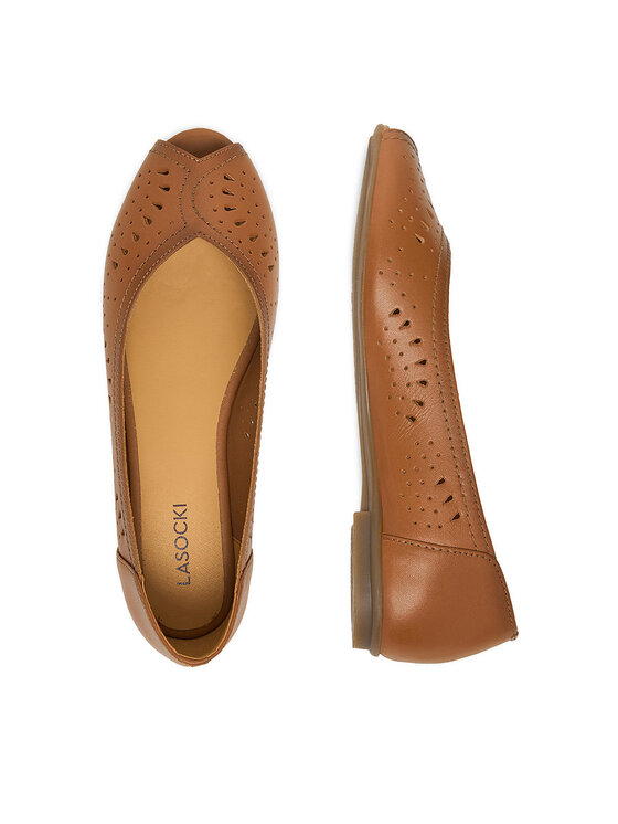 Lasocki Lasocki Balerīnas CEO-WI23-SORANO-16 Brūns