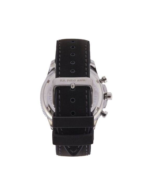 U.S. Polo Assn. U.S. Polo Assn. Часовник Alexandre USP7224LB Черен