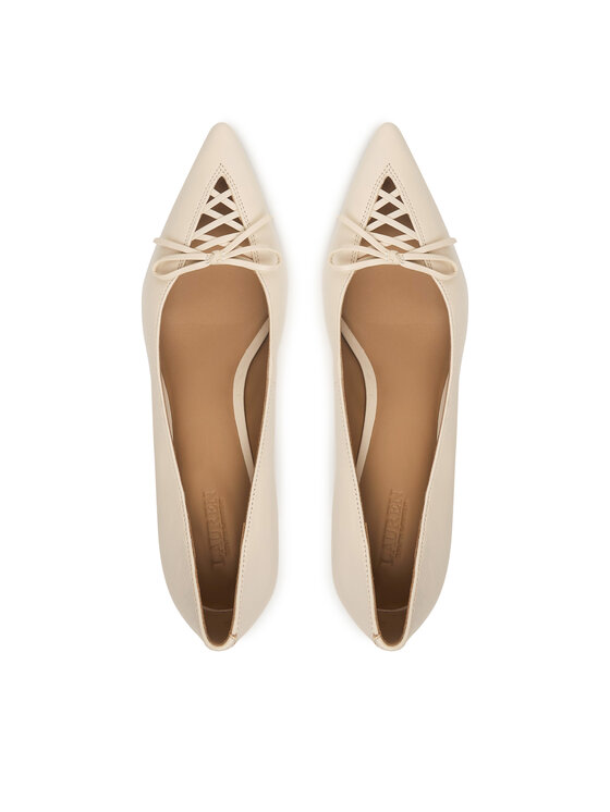 LAUREN RALPH LAUREN LAUREN RALPH LAUREN Γοβάκια 802P06371004 Κρεμ