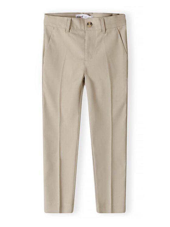 minoti minoti Spodnie materiałowe 29FORMAL250B Szary Regular Fit