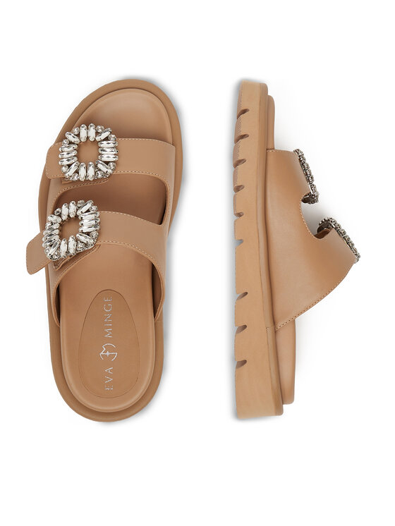 Eva Minge Eva Minge Şlapi LILY-VII75-06-1 Bej