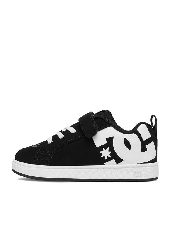 DC Shoes DC Shoes Sneakersy EO-COURT GRAFFIK ELASTIC TODDLER DC02547002 Czarny