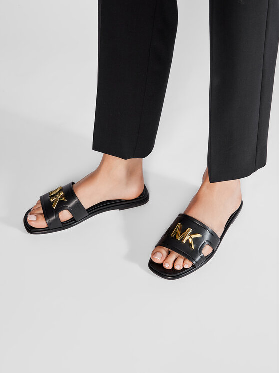 MICHAEL Michael Kors Šlepetės Kippy Slide 40S0KPFP1L Juoda | Modivo.lt