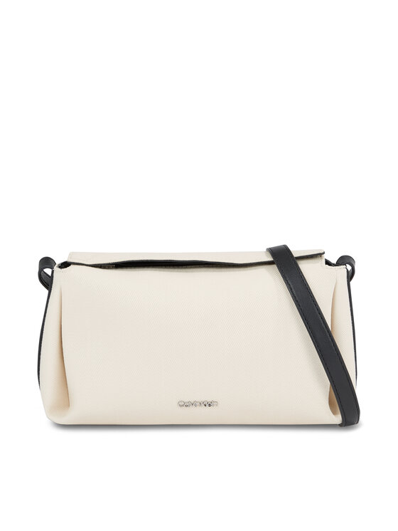 Geantă Calvin Klein Gracie Mini Bag_Canvas K60K611754 Écru