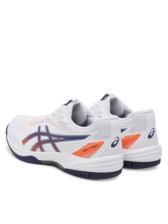 Asics Asics Παπούτσια Σάλας Gel-Task 4 1071A103 Λευκό