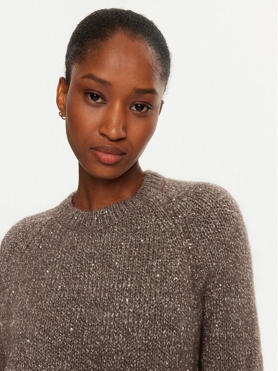 Marella Marella Sweter Sapri 2423366155 Beżowy Regular Fit