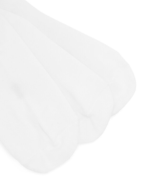 Jenny Fairy Jenny Fairy Set di 3 paia di calzini corti da donna 4WB-002-SS24 (3-pack) Bianco