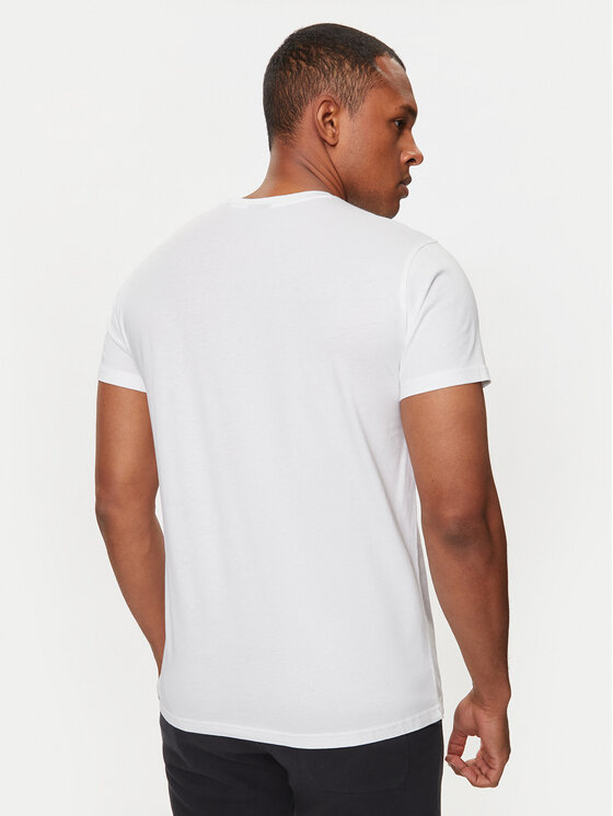 Petrol Industries Petrol Industries T-shirt M-1040-TSR660 Bijela Regular Fit