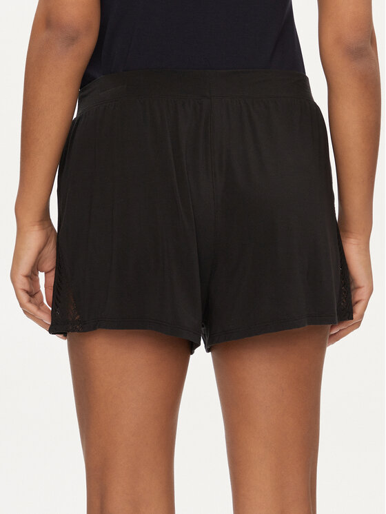Calvin Klein Underwear Calvin Klein Underwear Szorty piżamowe 000QS7190E Czarny Relaxed Fit