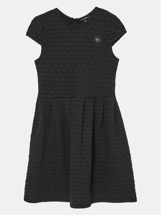 Guess Guess Rochie de zi J4YK09 KCBX0 Negru Regular Fit