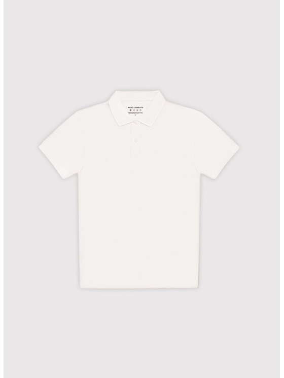 Pako Lorente Pako Lorente Polo P26SF-TX-012 Biały Classic Fit