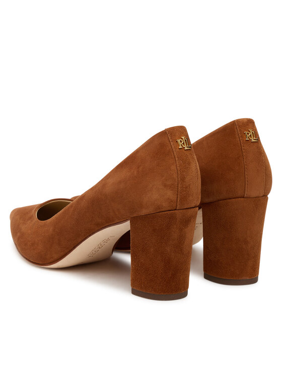 LAUREN RALPH LAUREN LAUREN RALPH LAUREN Pantofi pumps Kingad 802967743002 Maro