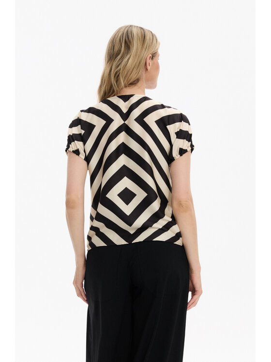 Deni Cler Milano Deni Cler Milano Top W-DC-0054-F5-I5-76-1 Kolorowy Regular Fit