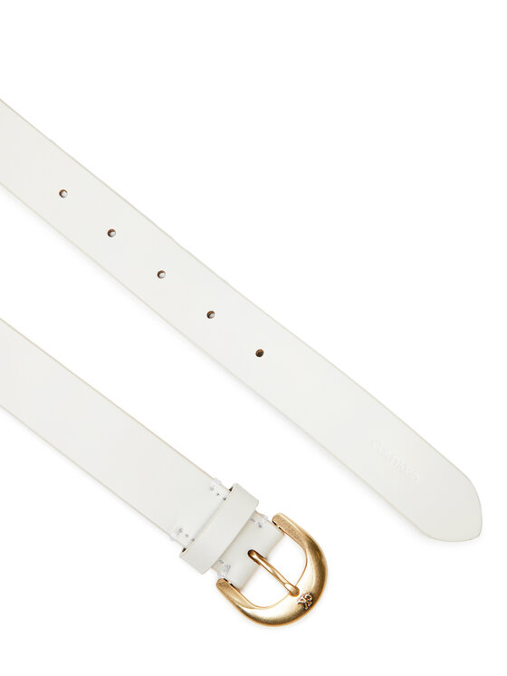 Calvin Klein Jeans Calvin Klein Jeans Pasek Casual Pin Buckle 25Mm LV04K7015G Biały