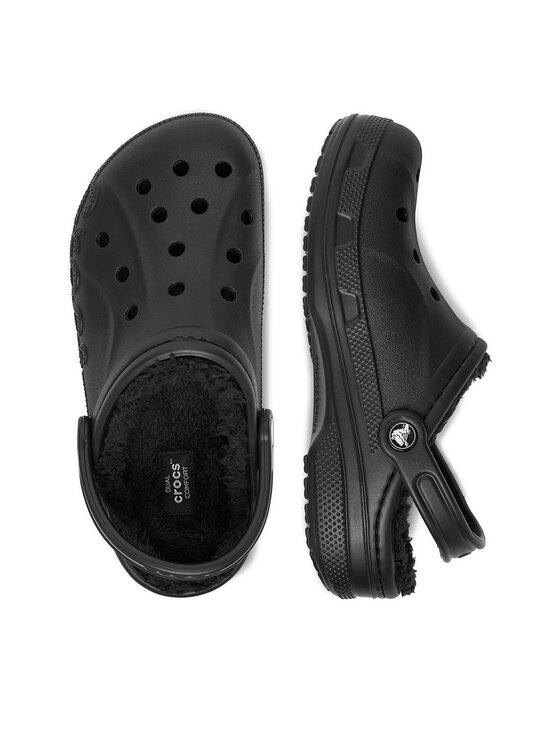 Crocs Crocs Şlapi C-BAYA LINED CLOG 205969-060 W Negru