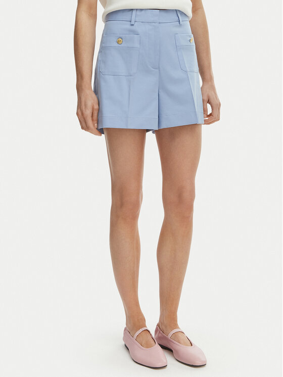 Tommy Hilfiger Tommy Hilfiger Pantaloncini di tessuto WW0WW49592 Blu Regular Fit