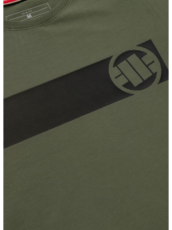 PITBULL PITBULL T-Shirt CASINO Zielony Regular Fit