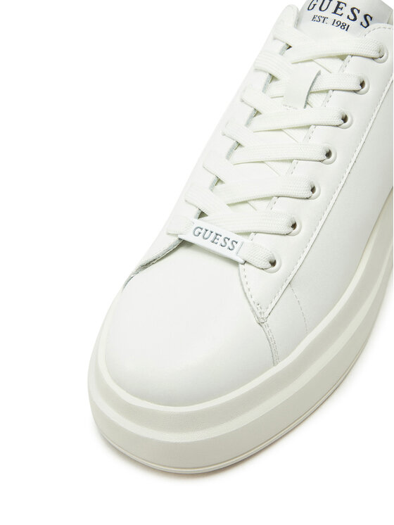 Guess Guess Αθλητικά FMPELB LEA12 Λευκό