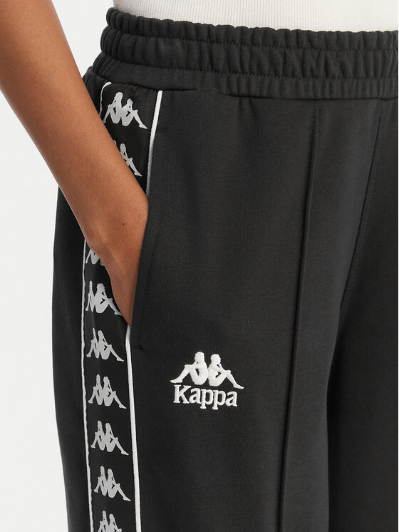 Kappa Kappa Pantaloni trening Banda Malorie 37256WW Negru Regular Fit